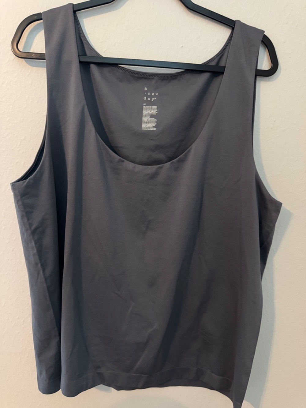 a new day Women's Slate Gray Scoop Neck Tank Top